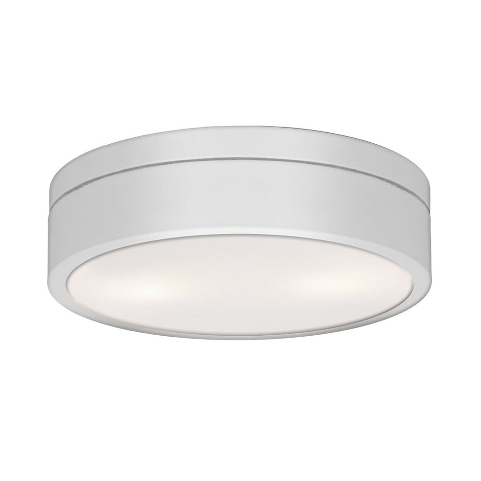Avista Grove Flush Mount 13" White -LED