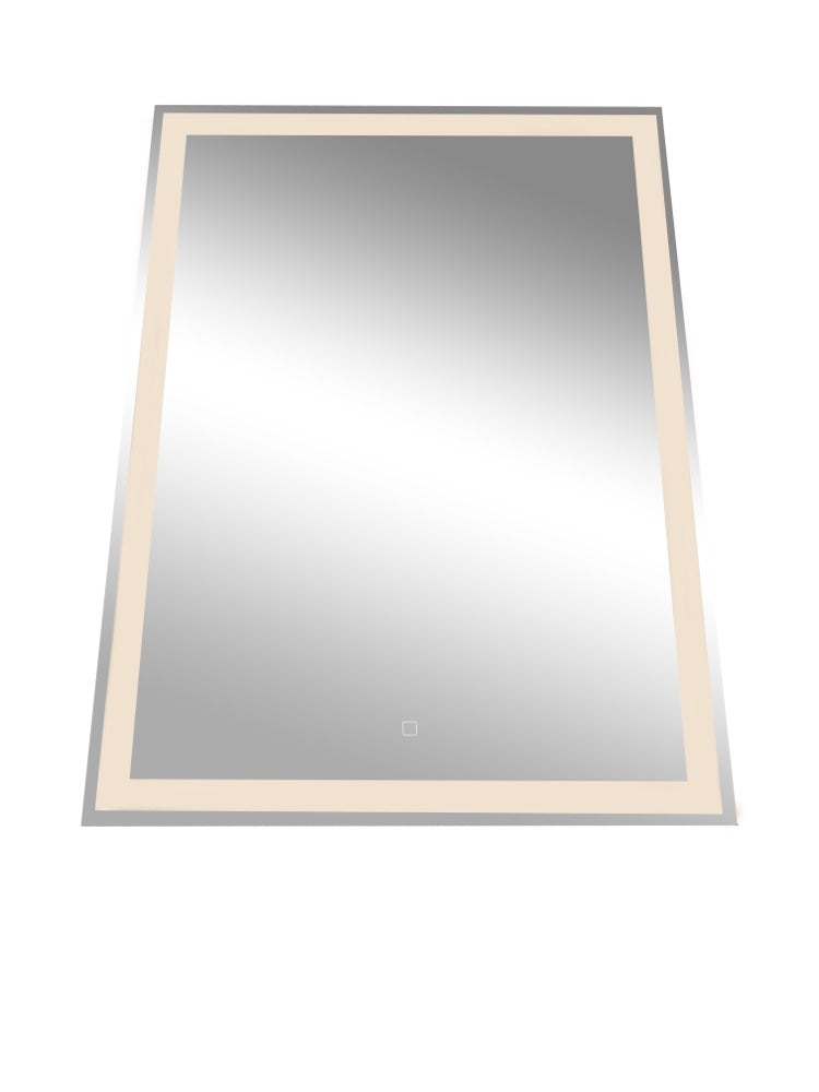 Reflections Collection 21W LED Rectangular Mirror Silver