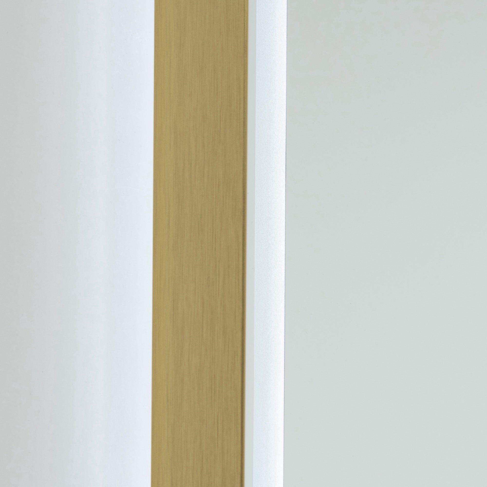 Reflections Collection Rectangular Bathroom Mirror Brushed Brass
