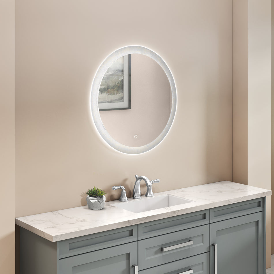 Reflections Collection Bathroom Mirror Frost