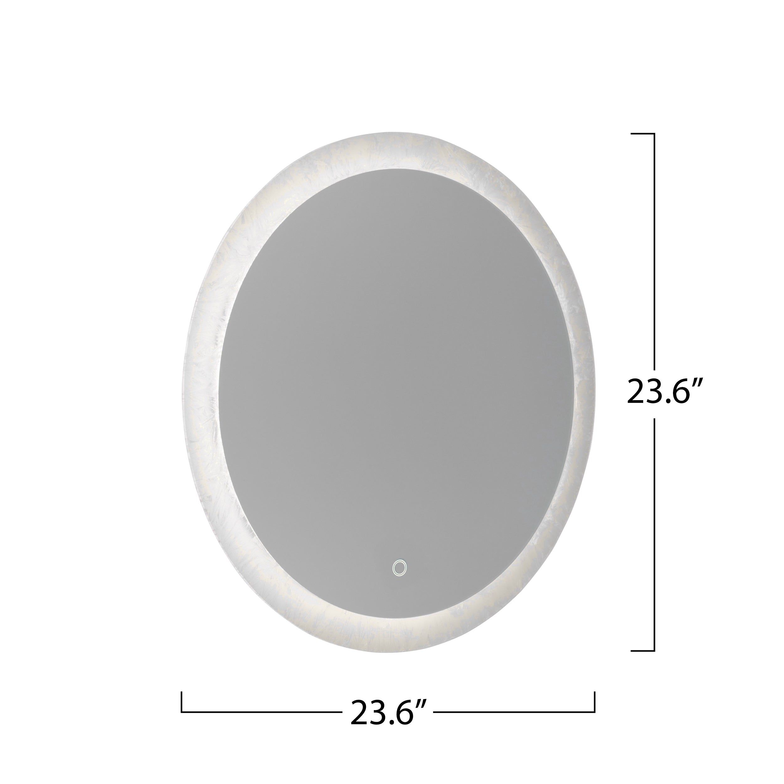 Reflections Collection Bathroom Mirror Frost