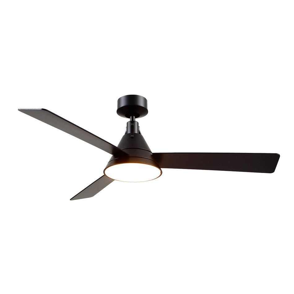 Archer 54-in Matte Black LED Fans by ALORA MOOD