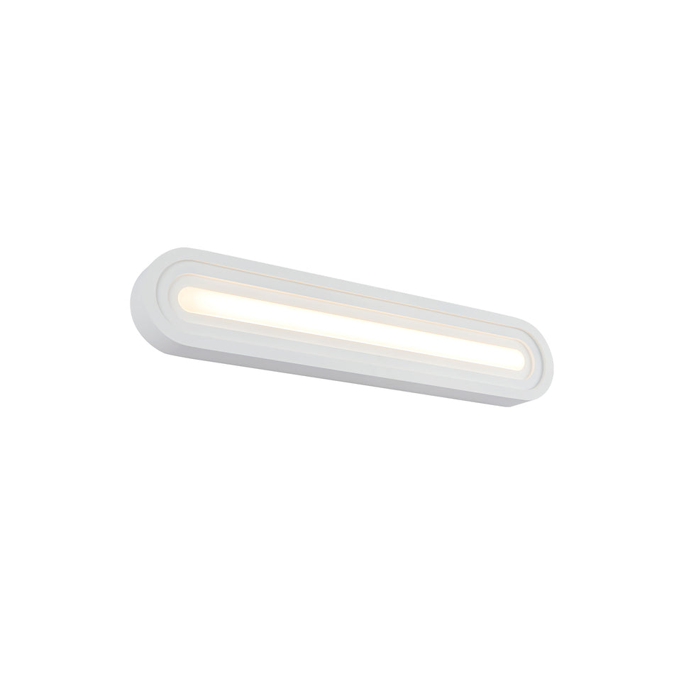Arco 24-in White LED Vanity Light by KUZCO