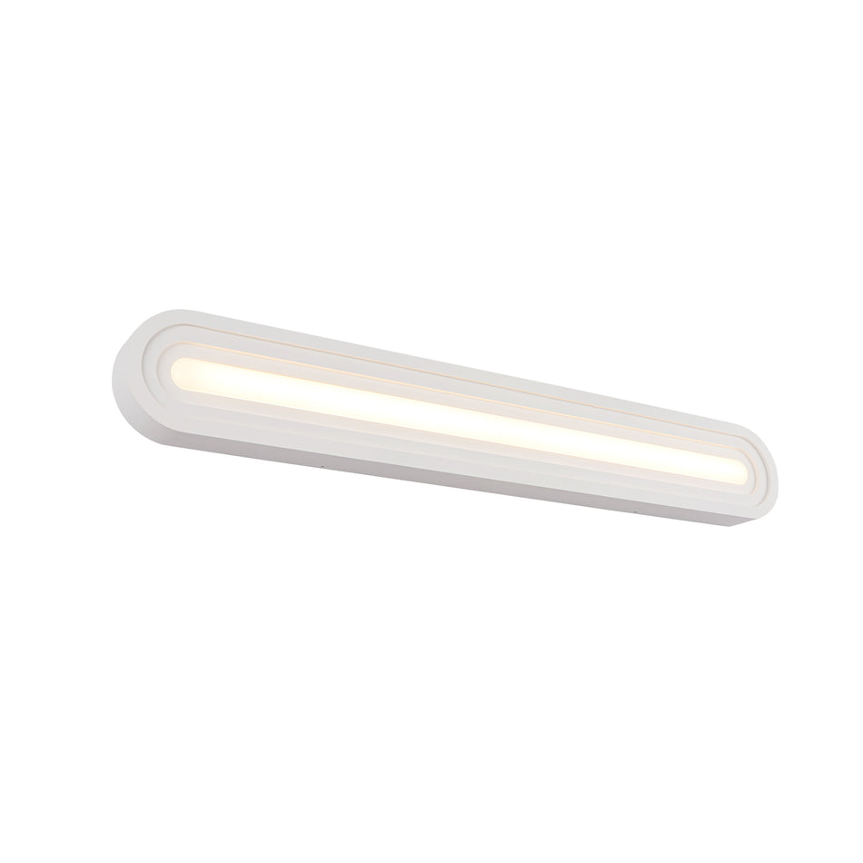 Arco 32-in White LED Vanity Light by KUZCO