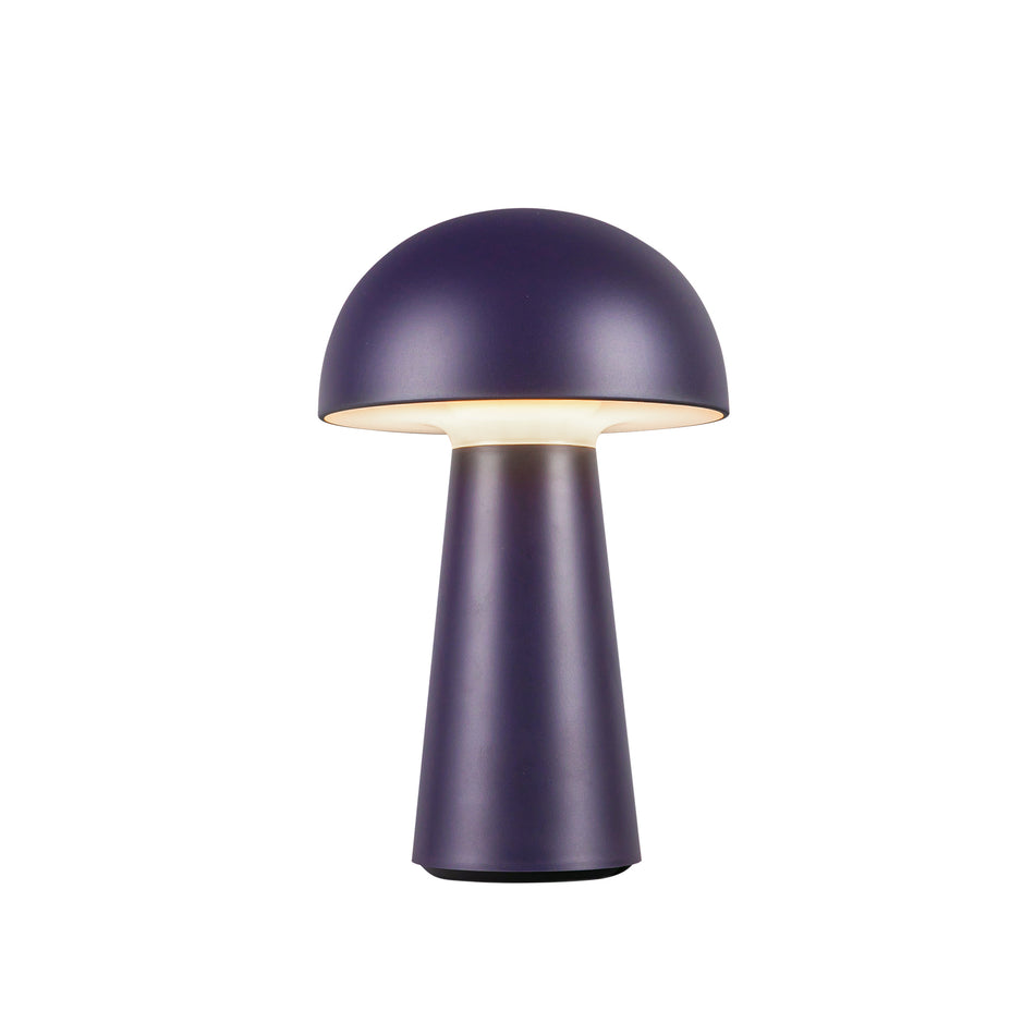 Asher 5-in Navy Blue LED Table Lamp