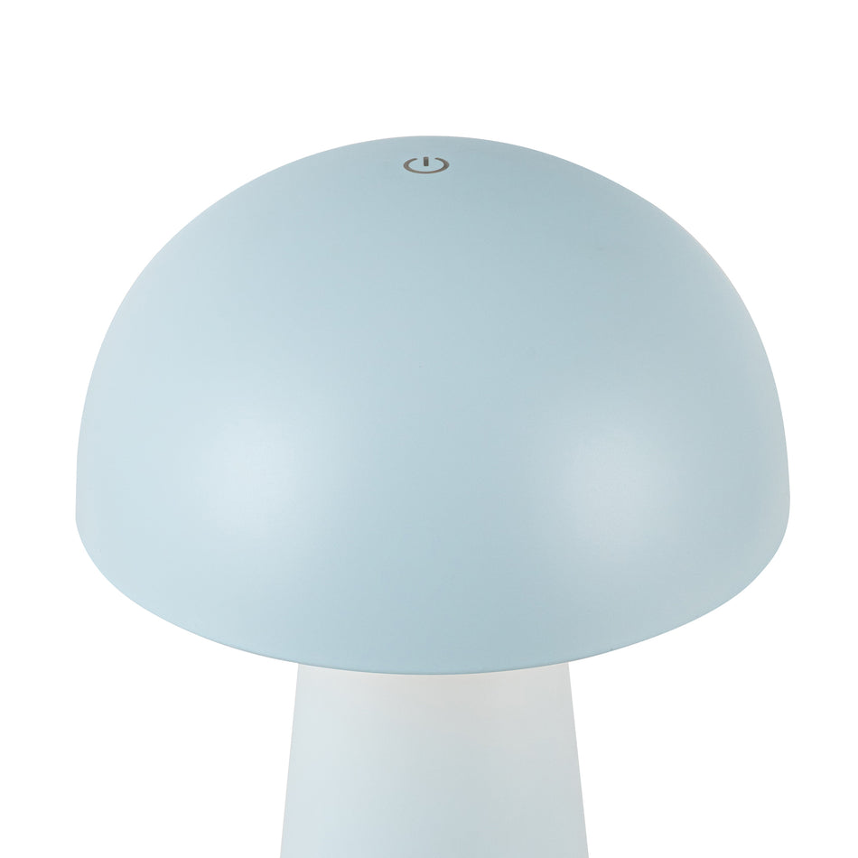 Asher 5-in Sky Blue LED Table Lamp by KUZCO