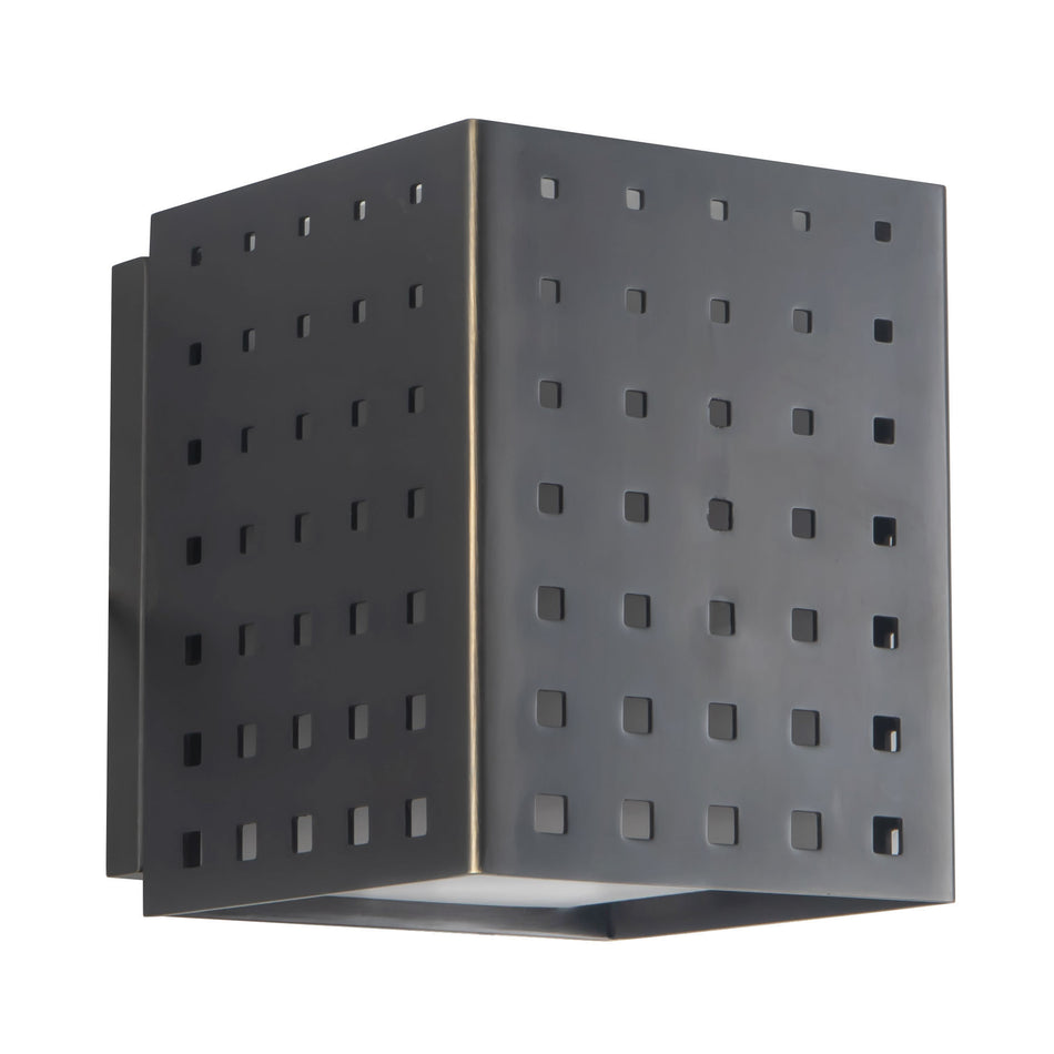 Astoria 5-in Black dimmable LED Wall Sconce