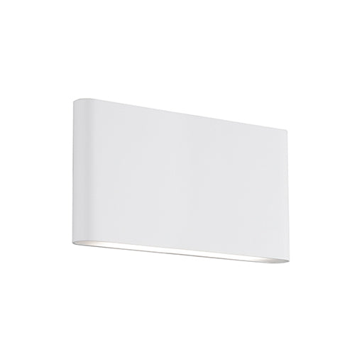 Slate 10-in White LED All terior Wall by KUZCO