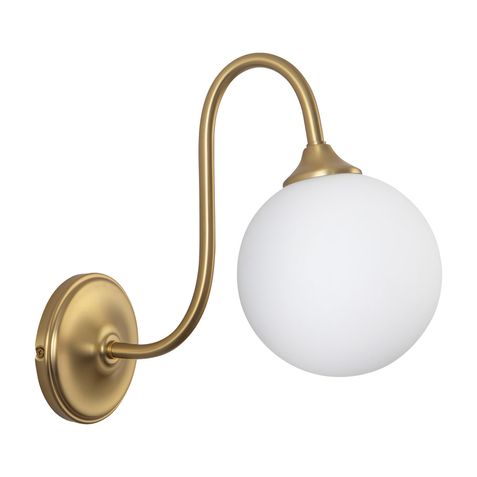Bancroft 12-in Gold Bathroom Vanity Light