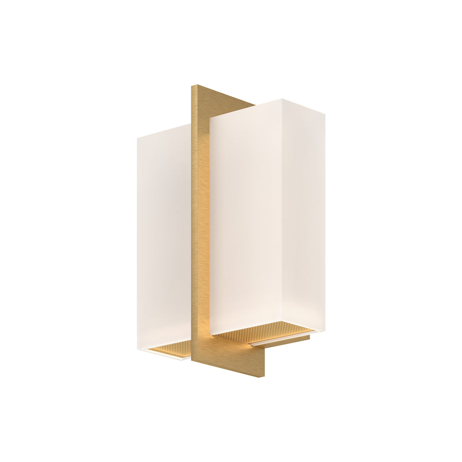 Bengal 7-in Brushed Gold LED Wall Sconce