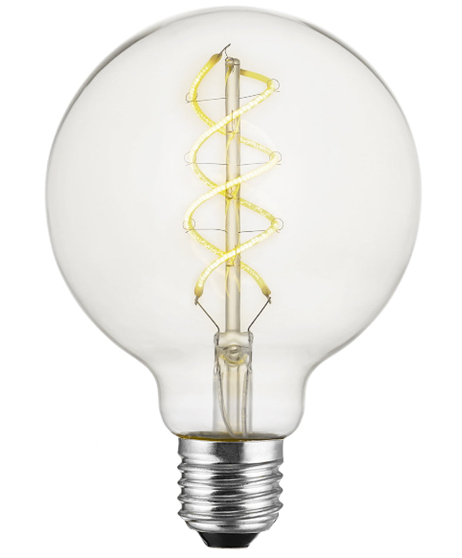 4W Dimmable LED E26 G25 2200K 120V CRI>=90 Bulb