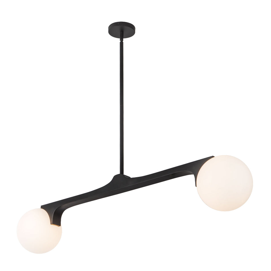 Briar 47-in Black Linear Pendant
