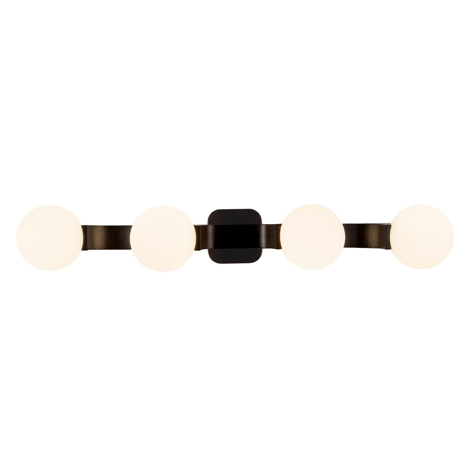Briar 34-in Black Bathroom Vanity Light