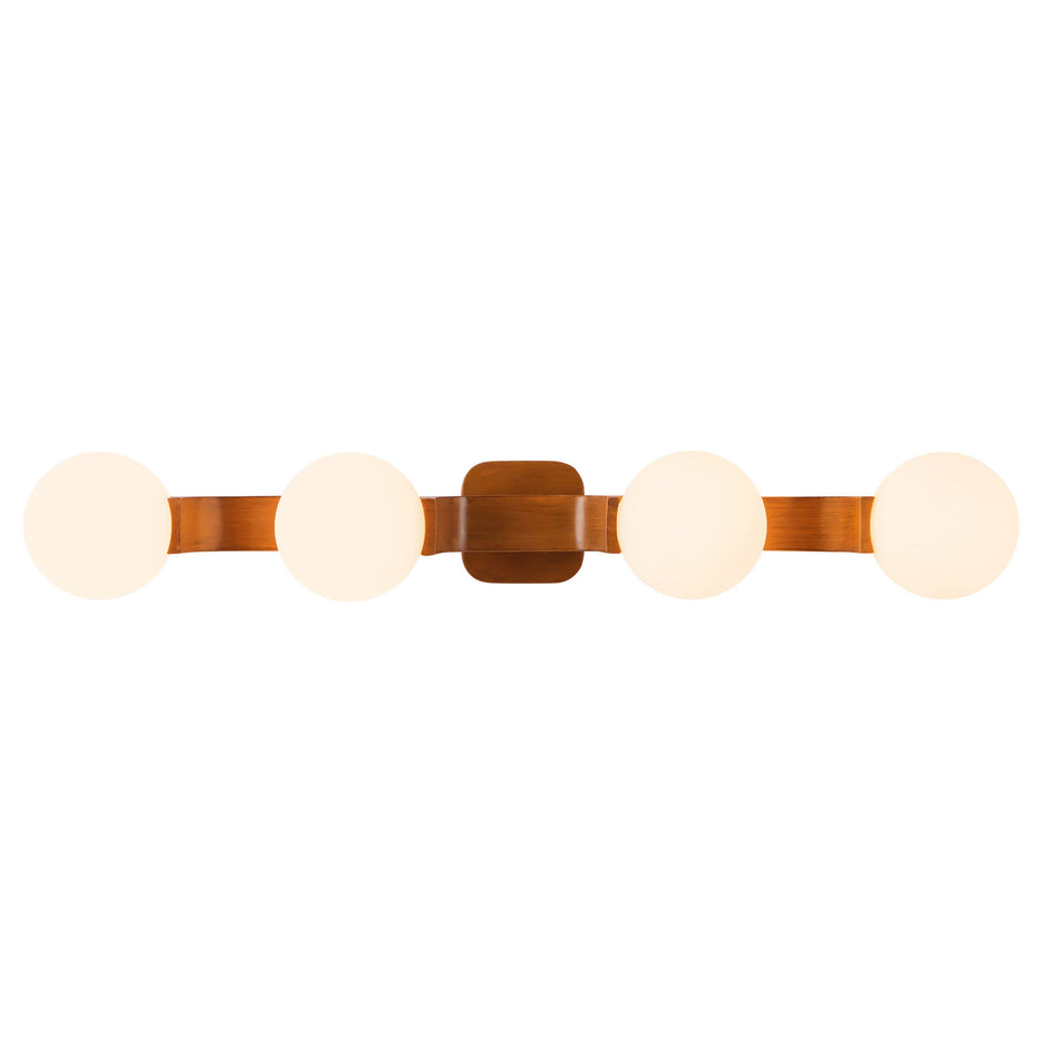Briar 34-in Brown Bathroom Vanity Light