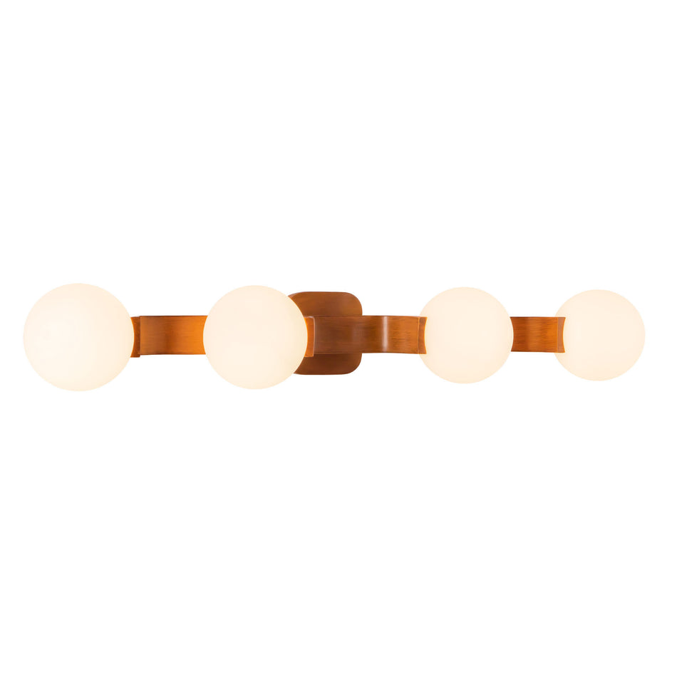 Briar 34-in Brown Bathroom Vanity Light
