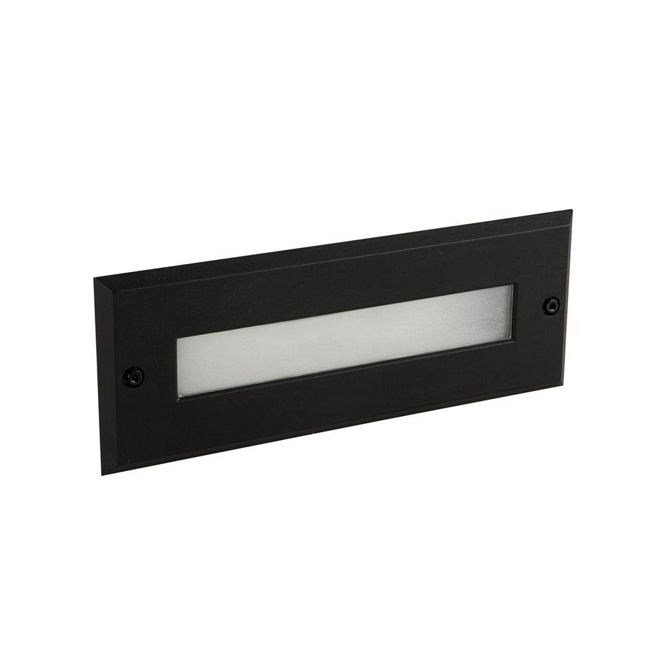 Bristol 10-in Black LED Exterior Wall/Step Lights by KUZCO