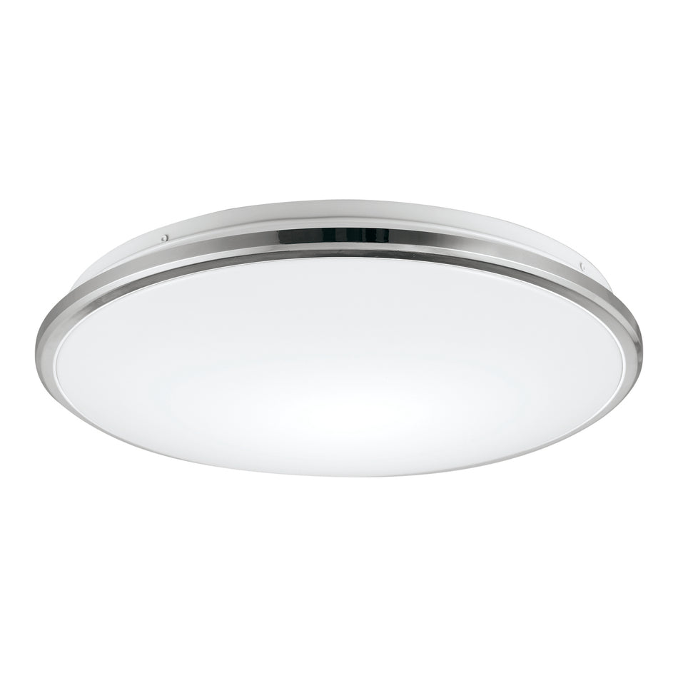 Brook 15-in Chrome LED Flush Mount