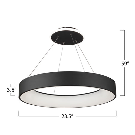 Lazio Collection Integrated LED Chandelier