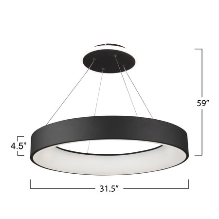 Lazio Collection Integrated LED Chandelier