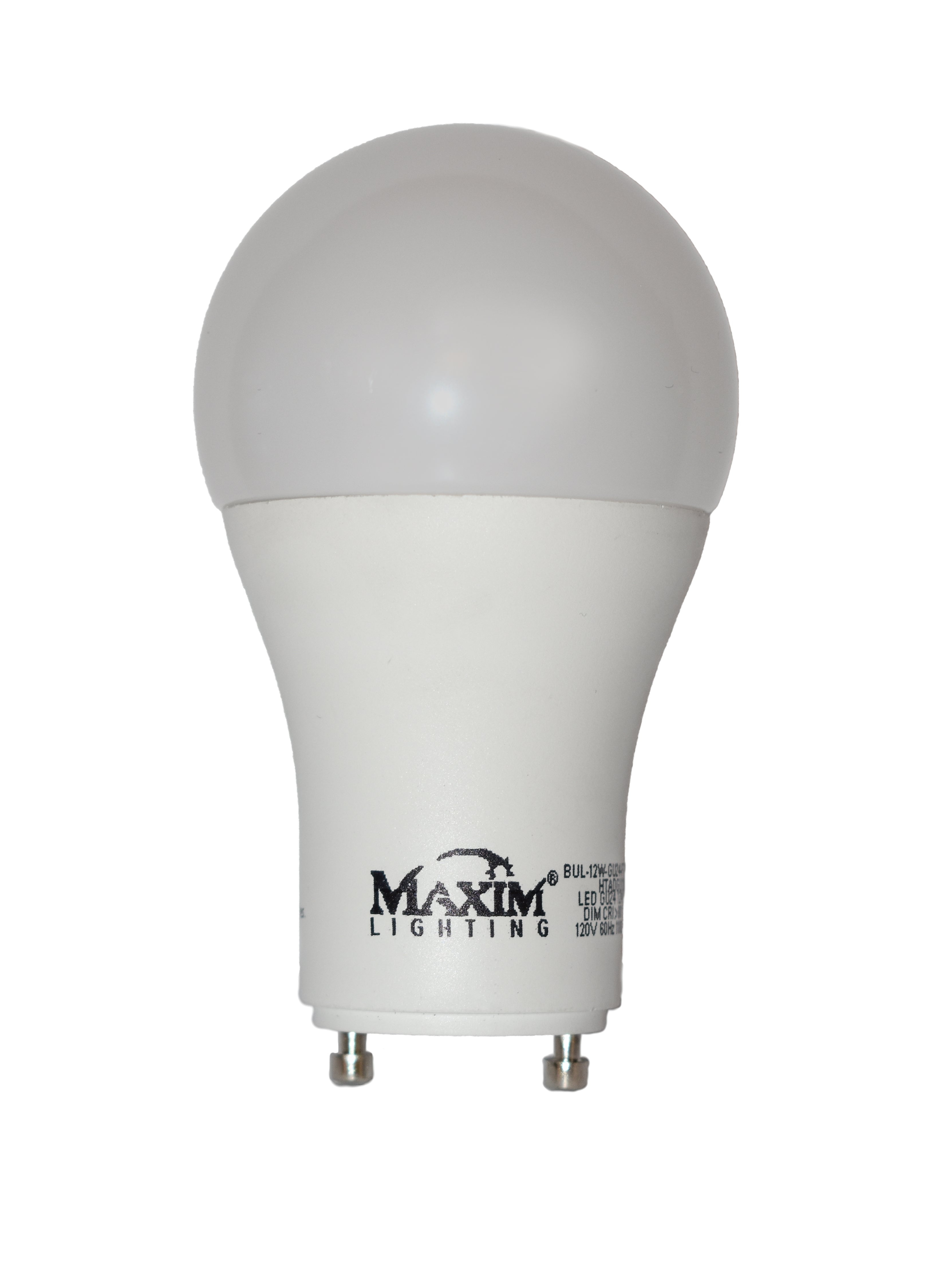 12W Dimmable LED GU24 3000K 110V CRI>=80 Bulb
