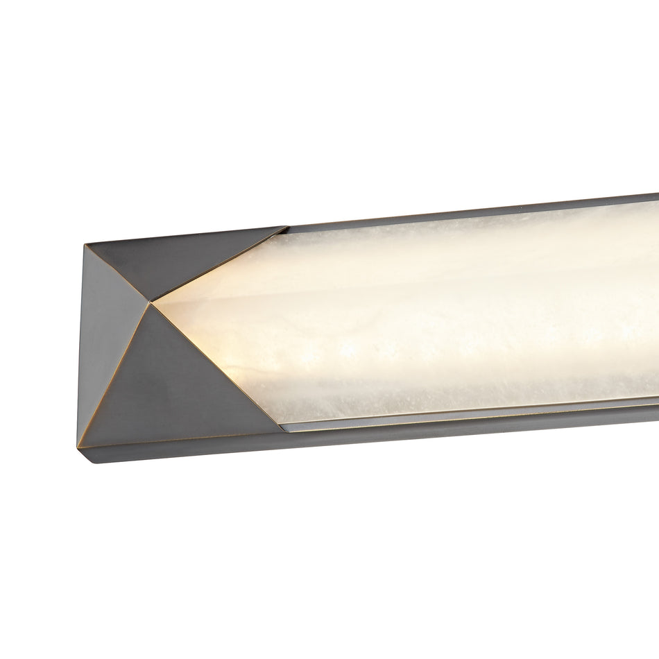 Caesar 25-in Urban Bronze/Alabaster LED Wall/Vanity