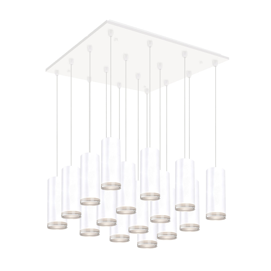 Cameo 19-in White 16-Light Multi Pendant