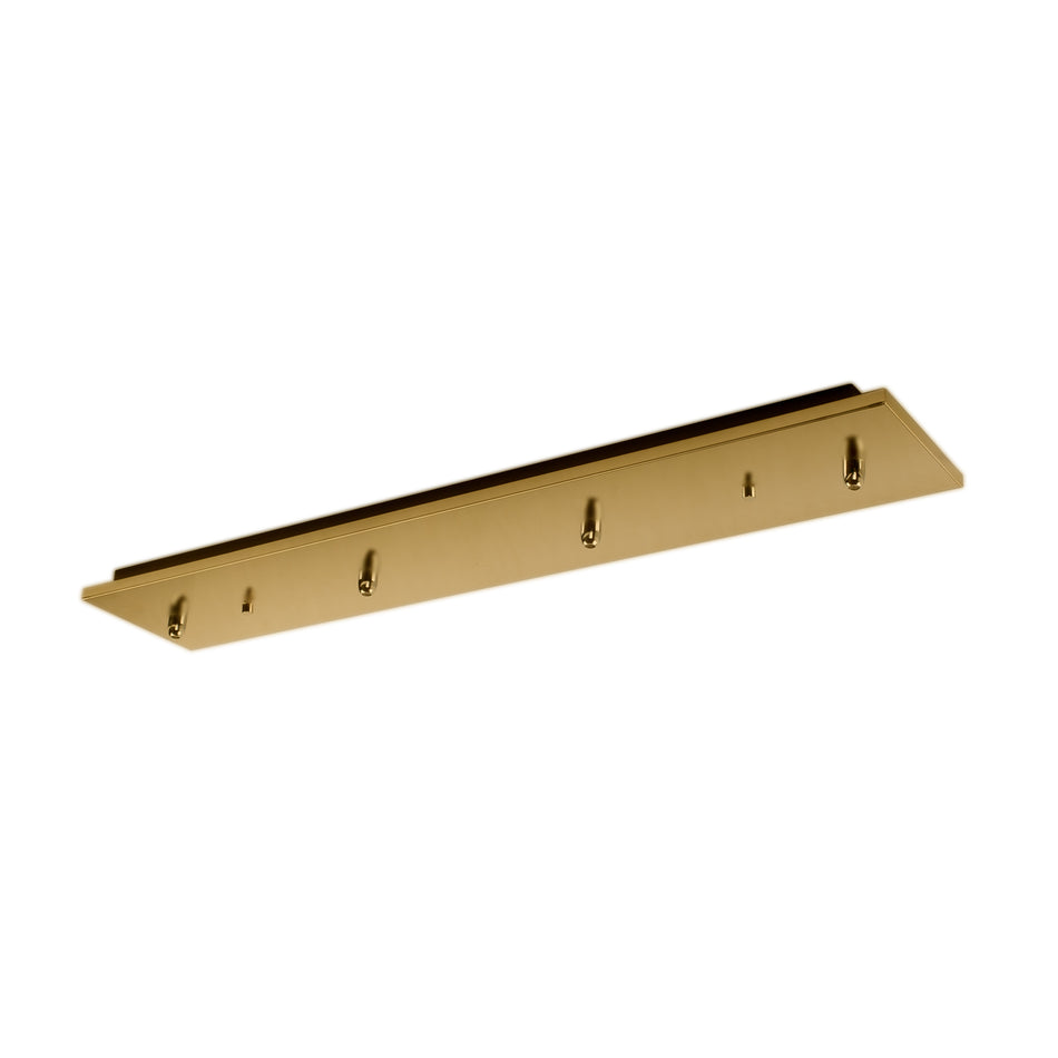 Canopy Brushed Gold LED Canopies by KUZCO