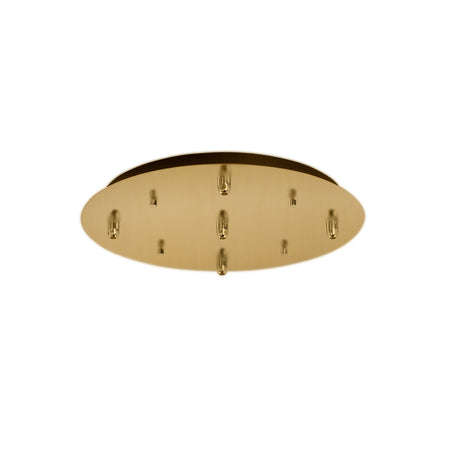 Canopy Brushed Gold LED Canopies by KUZCO
