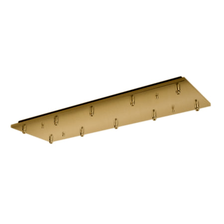 Canopy Brushed Gold LED Canopies by KUZCO