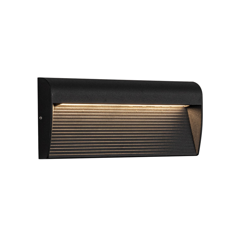 Casa 12-in Black LED Exterior Wall/Step Lights by KUZCO
