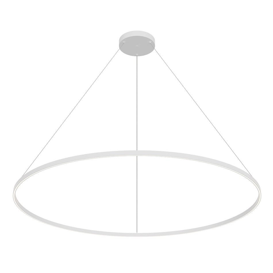 Cerchio 72-in White LED Pendant