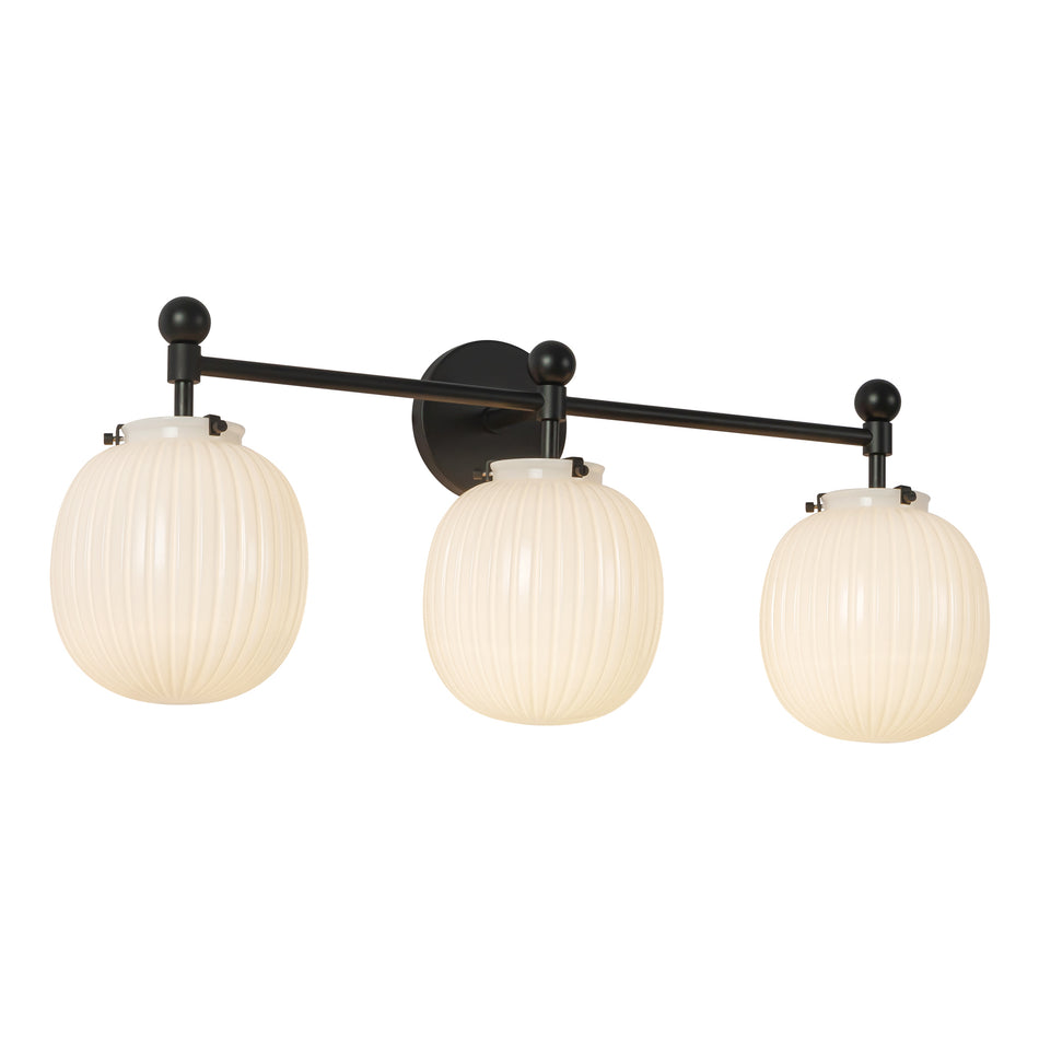 Cherise 29-in Black Bathroom Vanity Light