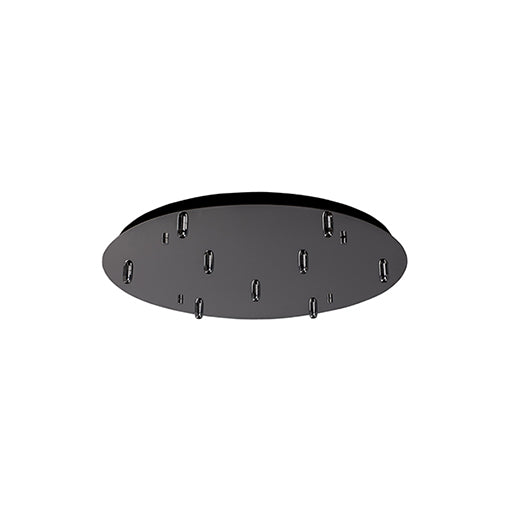 Canopy Black Chrome LED Canopies by KUZCO