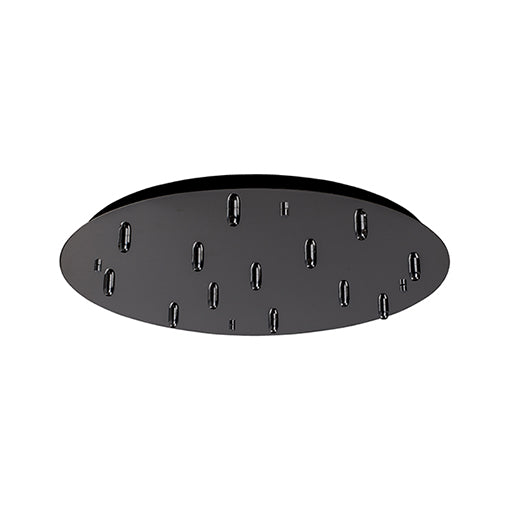 Canopy Black Chrome LED Canopies by KUZCO