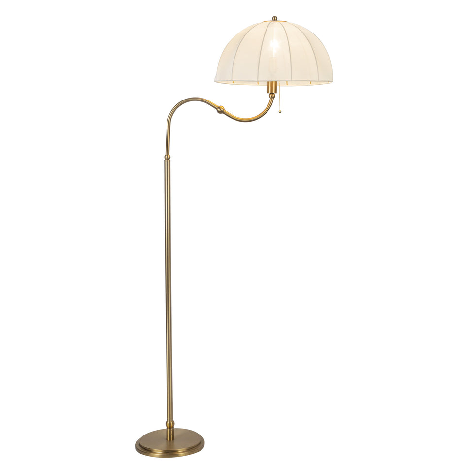 Crosby 68-in Brushed Gold Socket Floor Lamp by ALORA MOOD