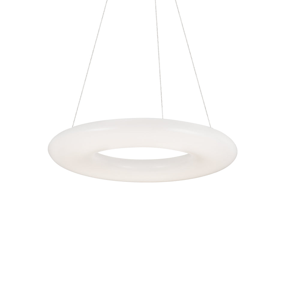Cumulus 30-in White LED Pendant