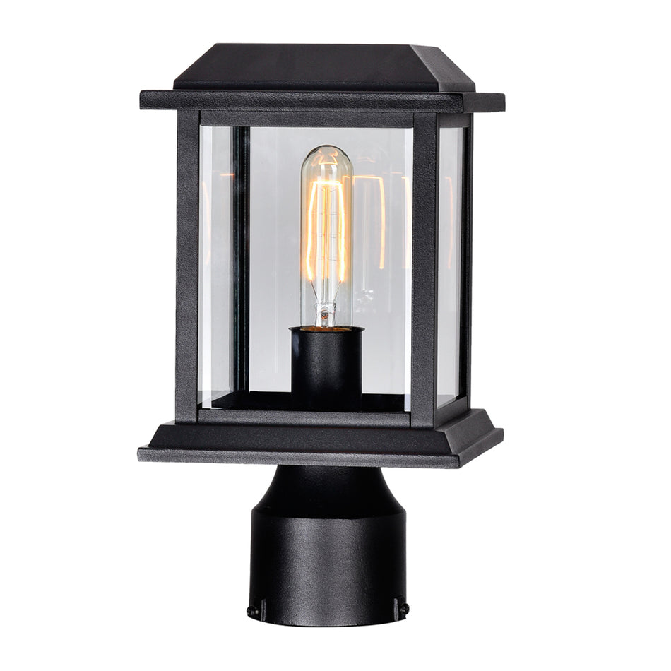 Blackbridge 1 Light Black Outdoor Lantern Head