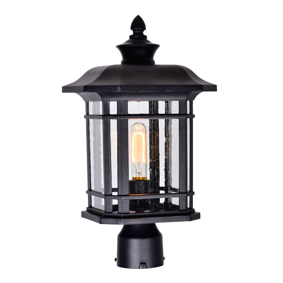 Blackburn 1 Light Black Outdoor Lantern Head