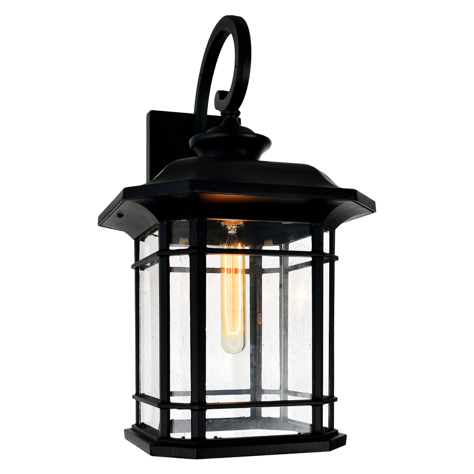 Blackburn 1 Light Black Outdoor Wall Light by CWI
