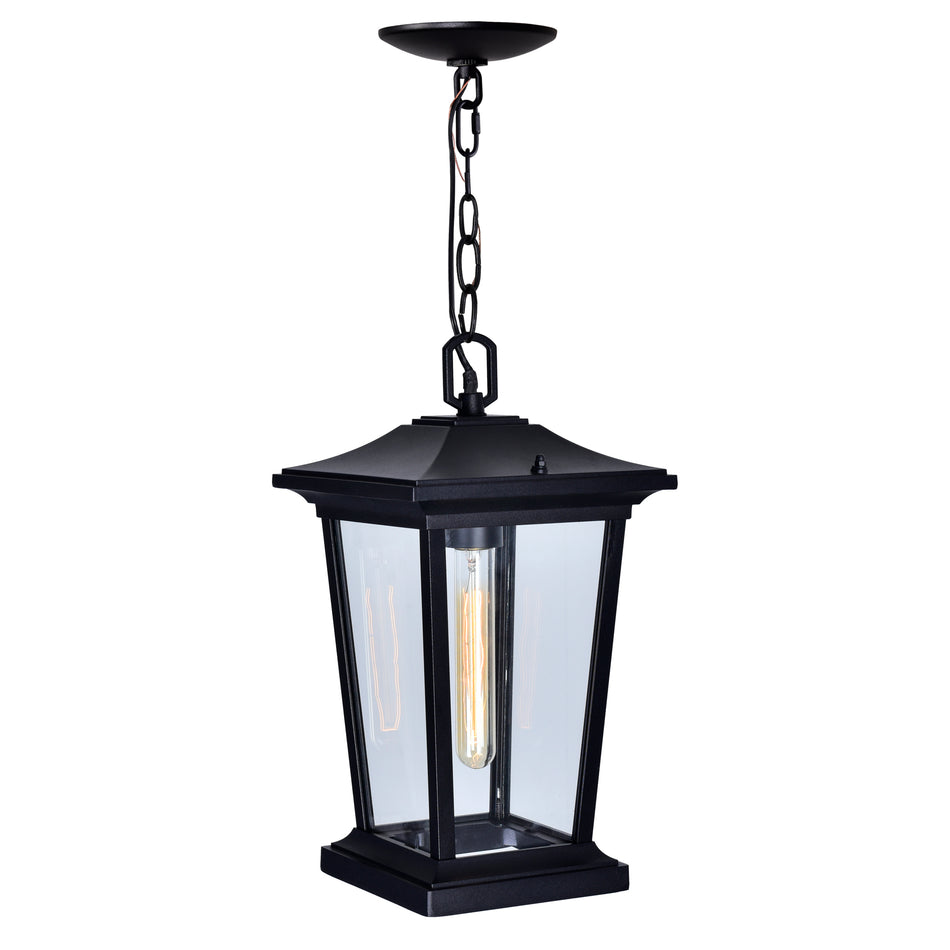 Leawood 1 Light Black Outdoor Lantern Head