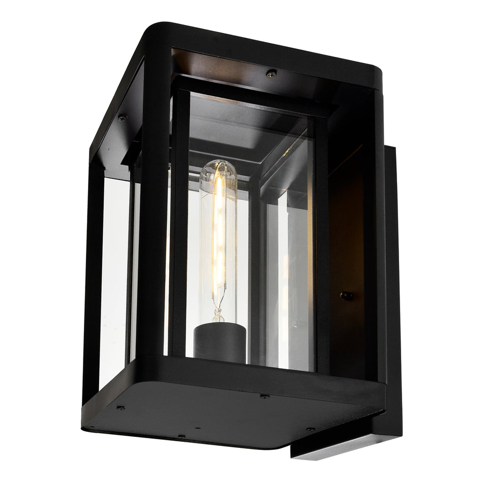 Mulvane 1 Light Black Outdoor Wall Light by CWI