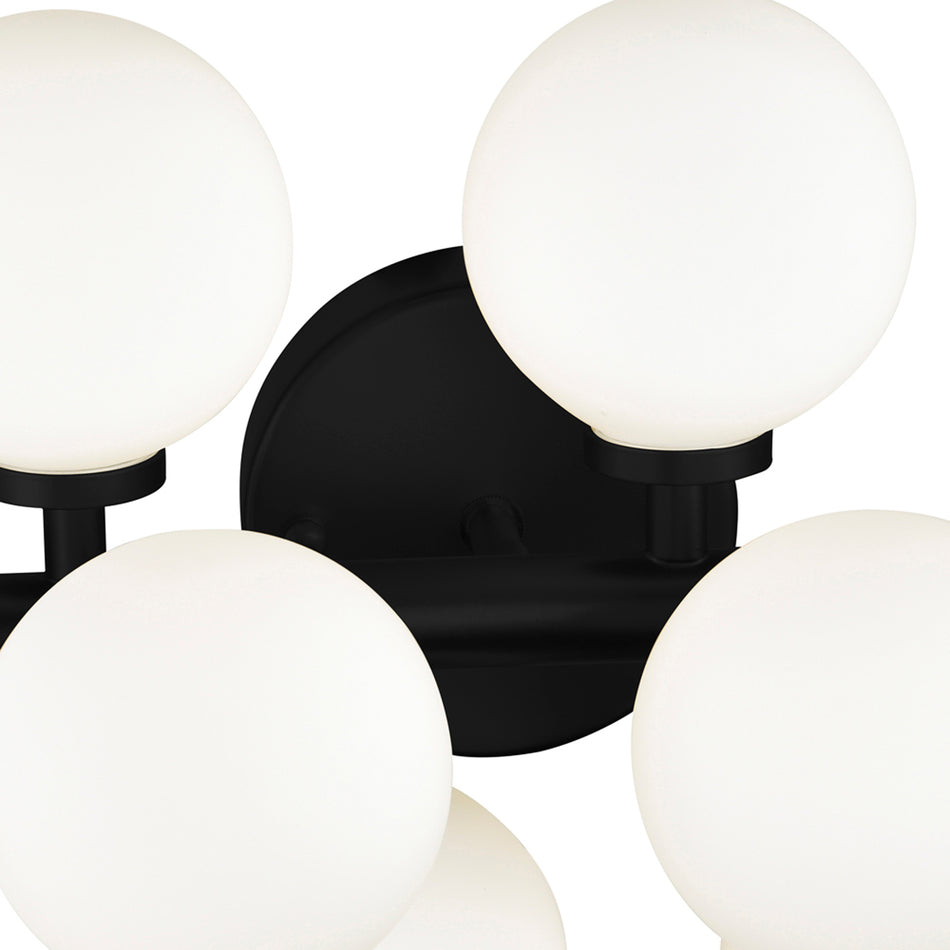 Arya 17 Light Black Wall Sconce by CWI