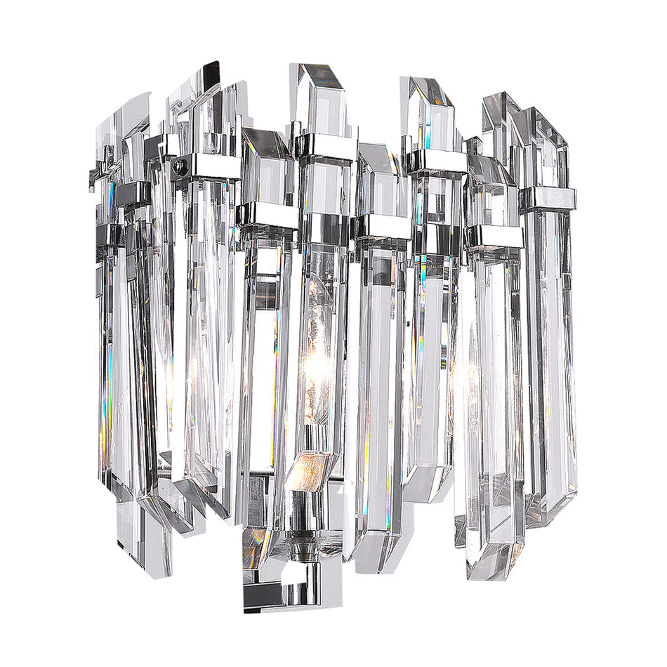 Henrietta 1 Light Wall Sconce With Chrome Finish by CWI