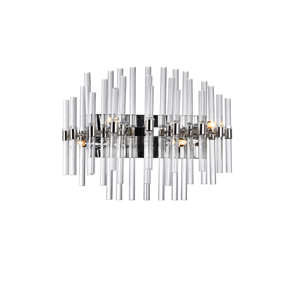 Miroir 4 Light 18in Polished Nickel Vanity Light