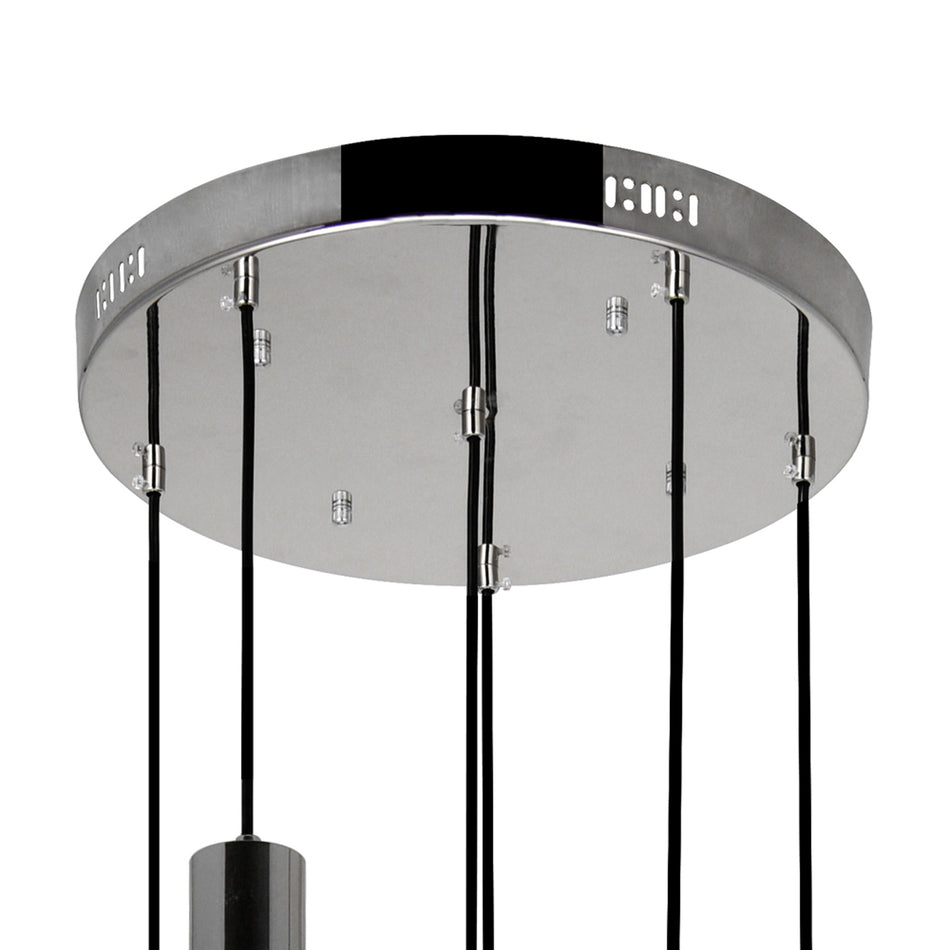 Chime LED Pendant With Polished Nickel Finish by CWI