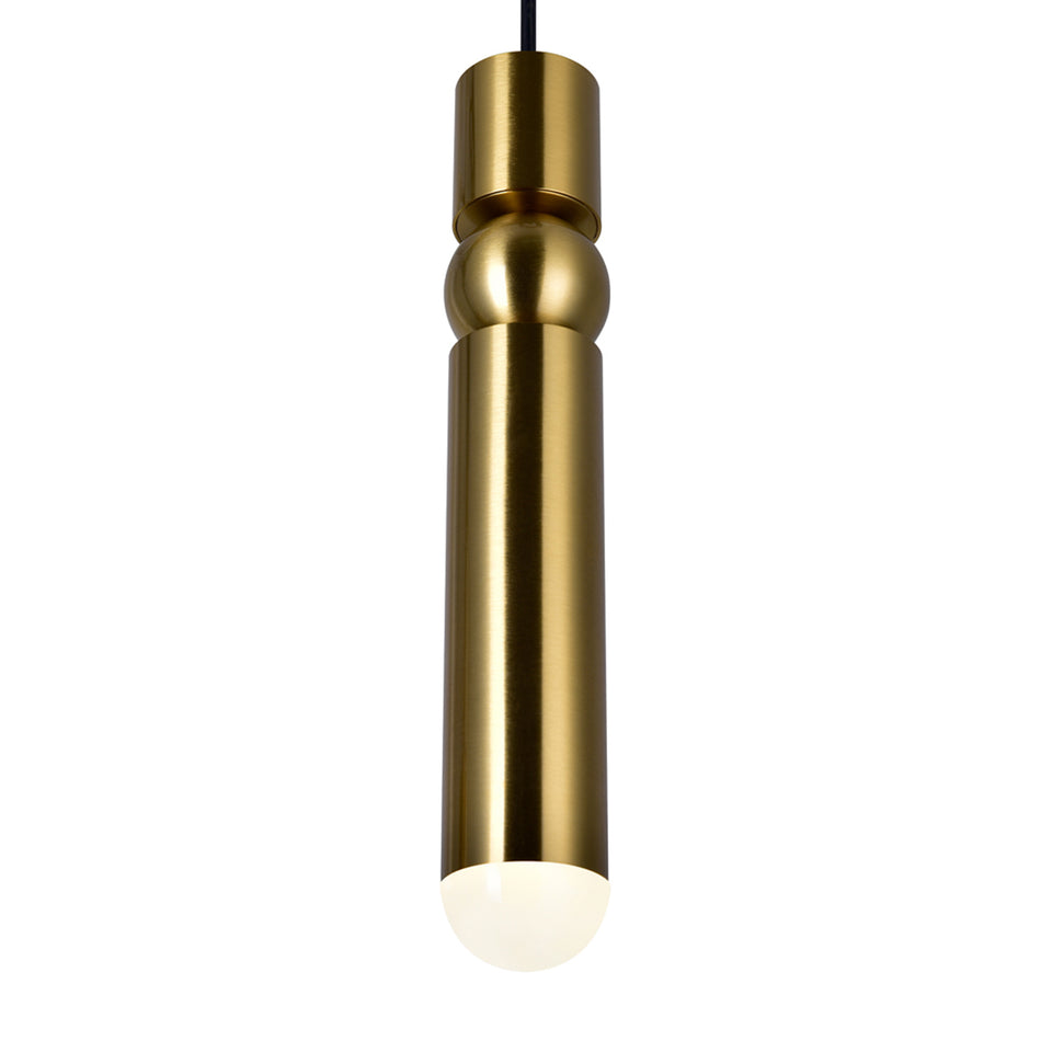 Chime LED Mini Pendant With Brass Finish by CWI