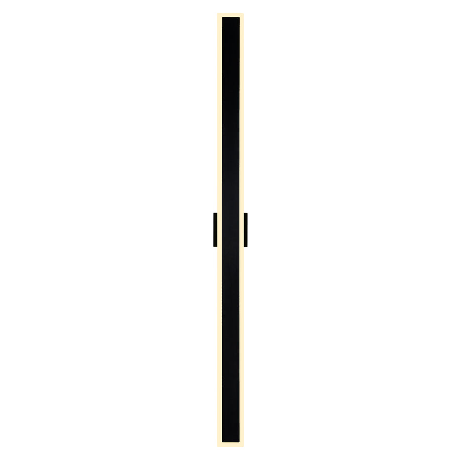 Malibu Integrated LED 80in Black Outdoor Wall Light