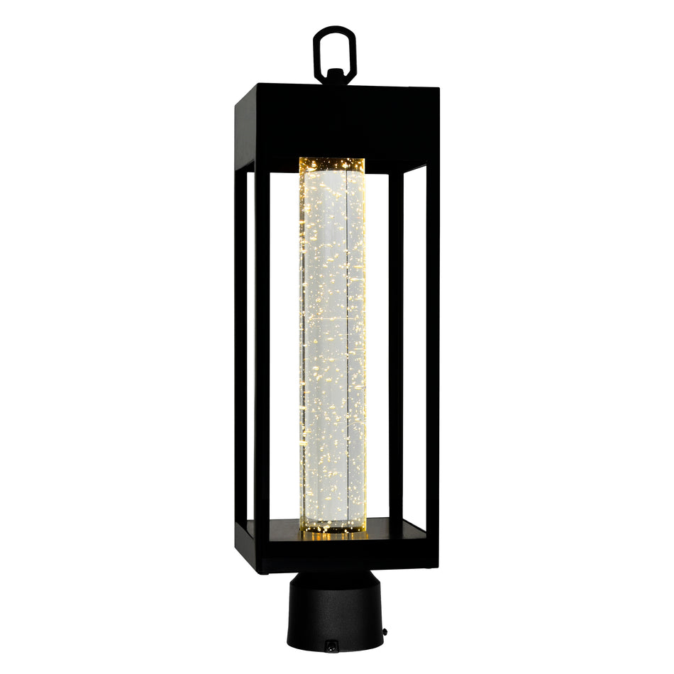 Rochester Integrated LED Black Outdoor Lantern Head