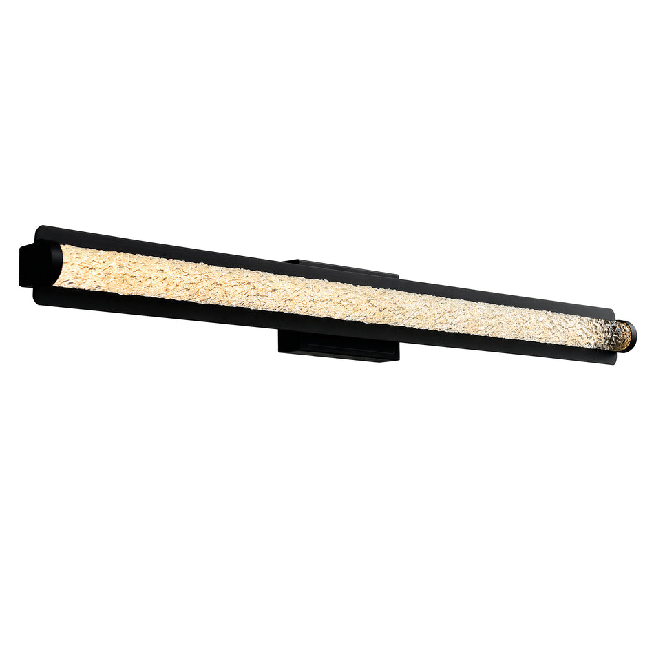 Fiji Integrated LED 36in Black Outdoor Wall Light by CWI