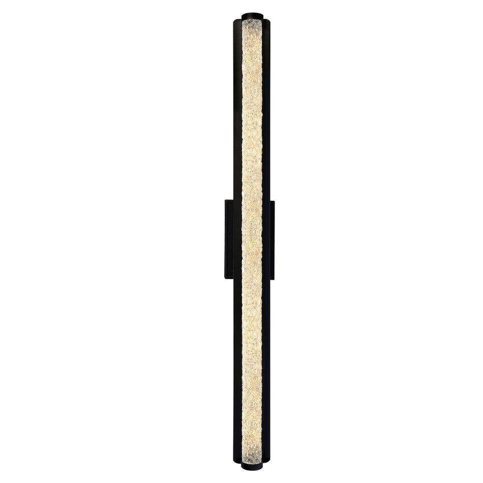 Fiji Integrated LED 36in Black Outdoor Wall Light